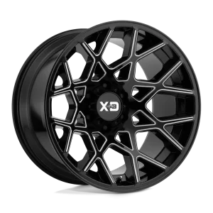 XD Series – XD831 CHOPSTIX – Black – 20″x10″ -24mm – Summer Wheels – XD83121063324N
